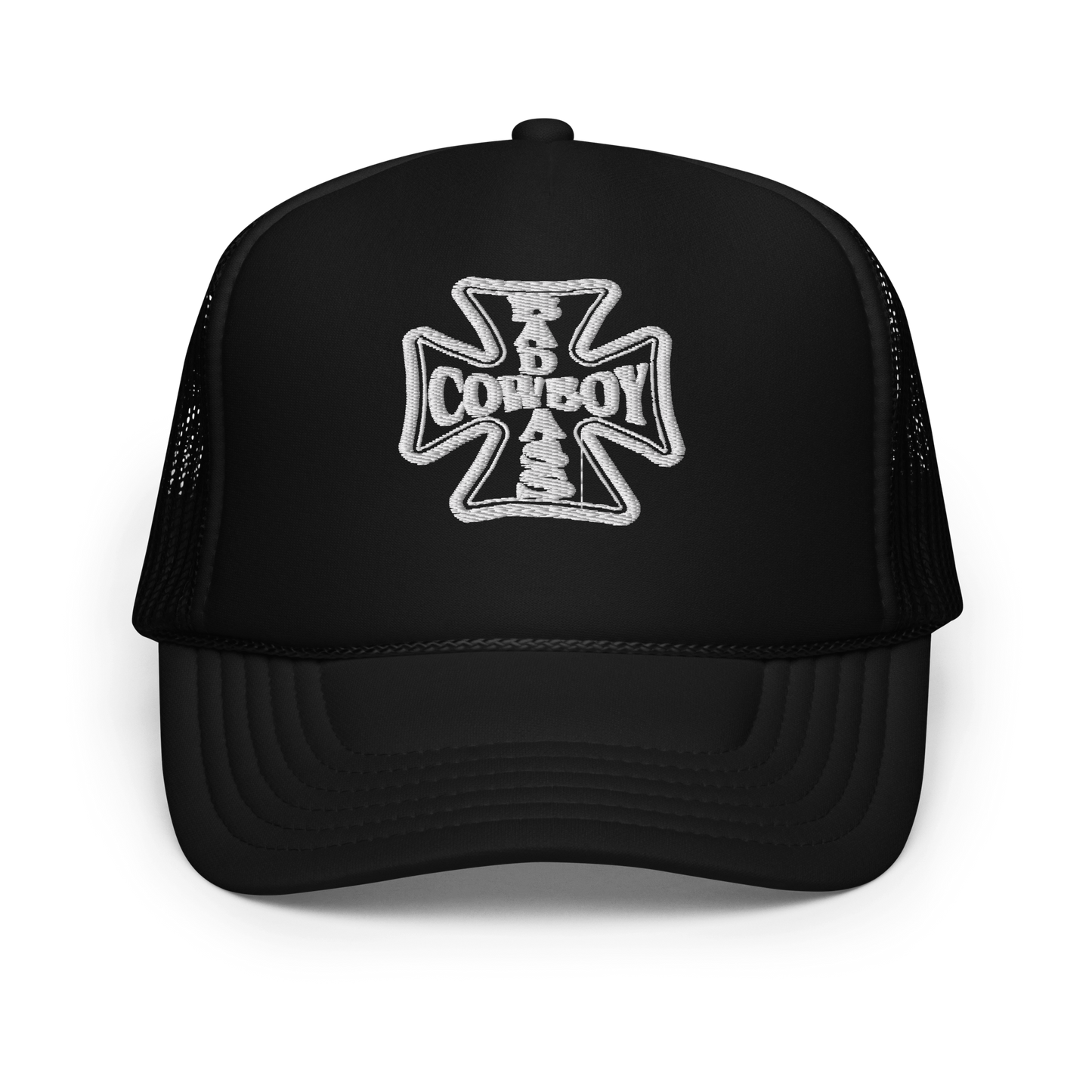 BADASS COWBOY Foam trucker hat