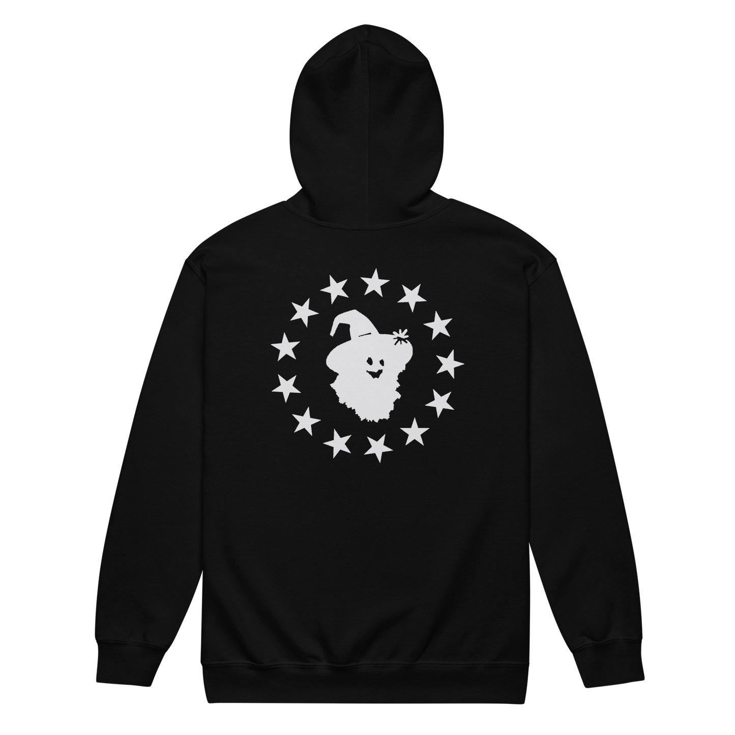 LOVE SICK FLAG ZIP HOODIE