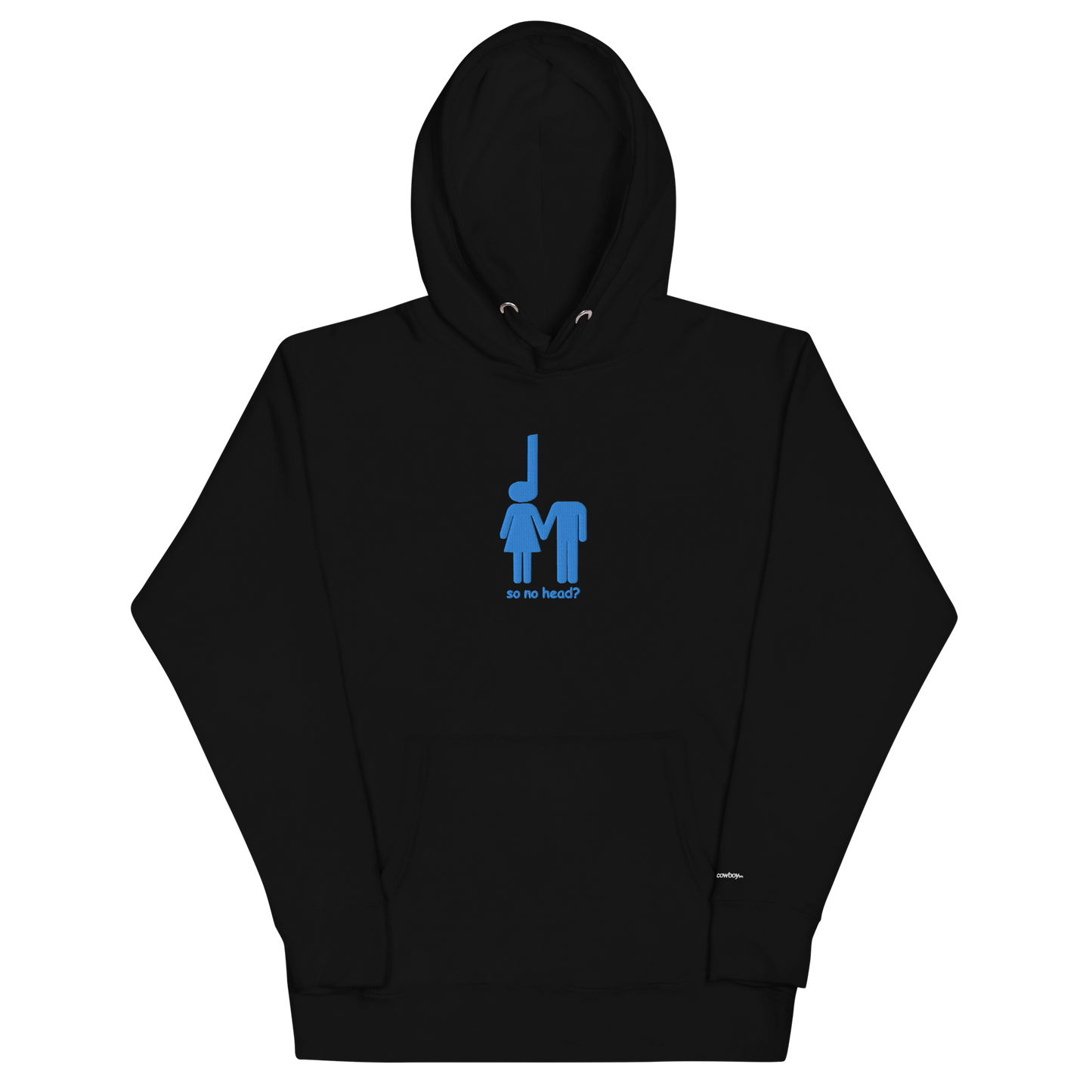 SO NO HEAD EMBROIDERED Unisex Hoodie