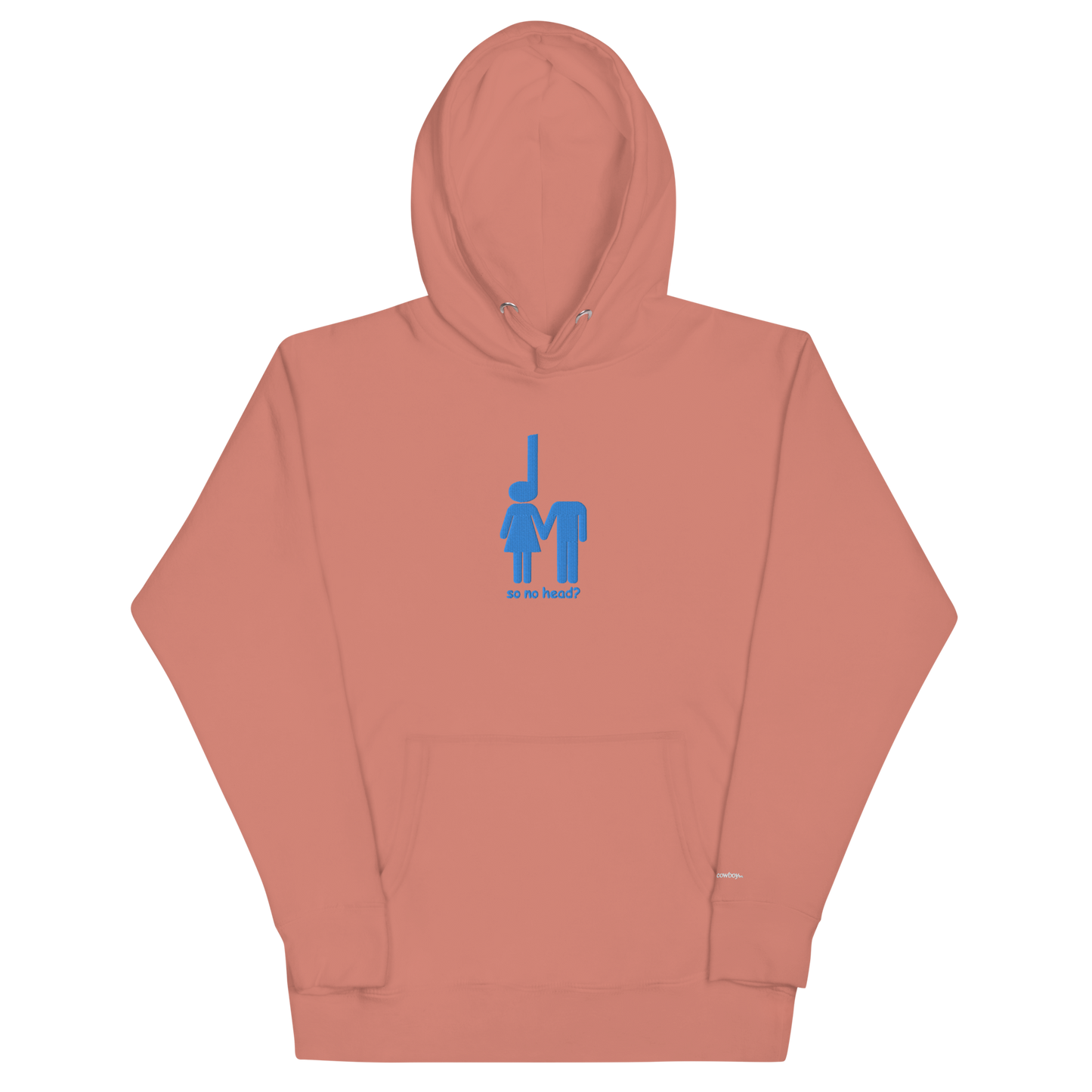 SO NO HEAD EMBROIDERED Unisex Hoodie