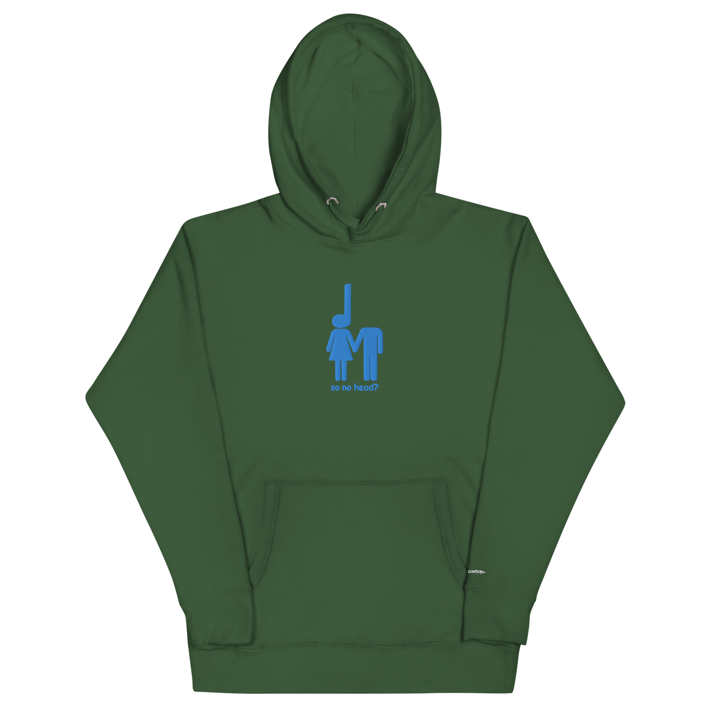 SO NO HEAD EMBROIDERED Unisex Hoodie