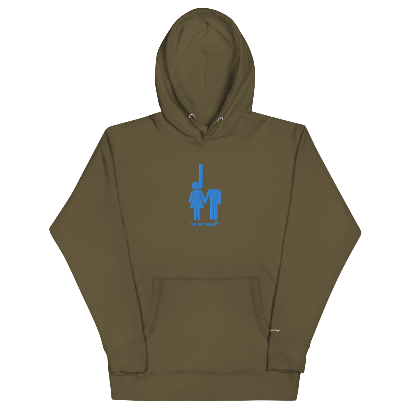 SO NO HEAD EMBROIDERED Unisex Hoodie