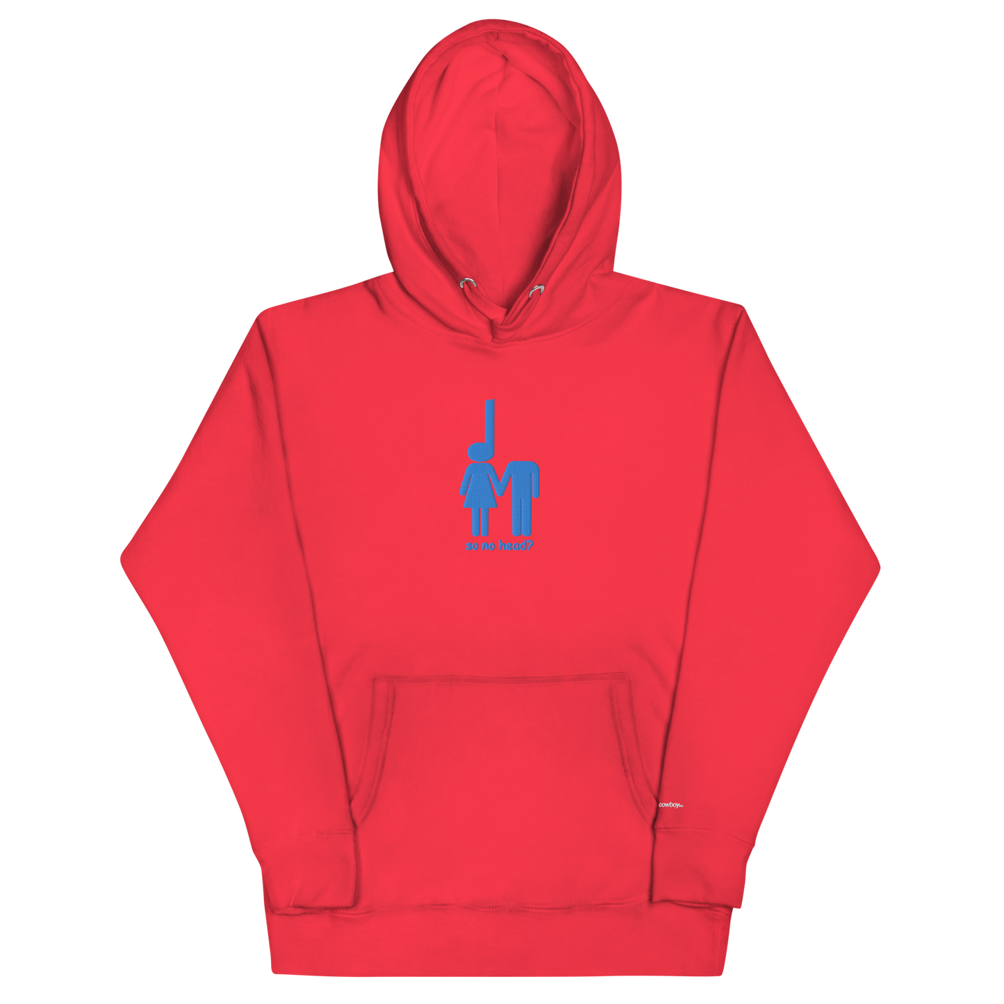 SO NO HEAD EMBROIDERED Unisex Hoodie