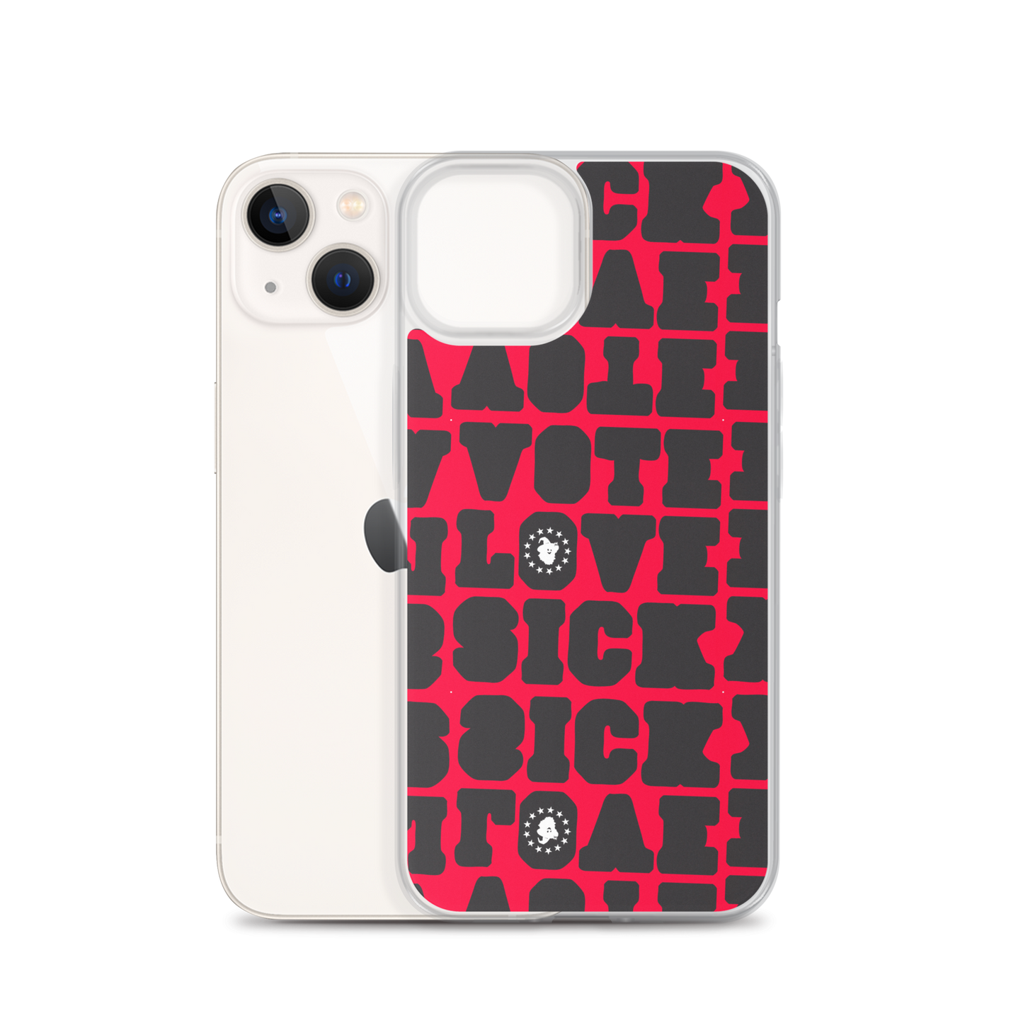 VOTE LOVE SICK Clear Case for iPhone®