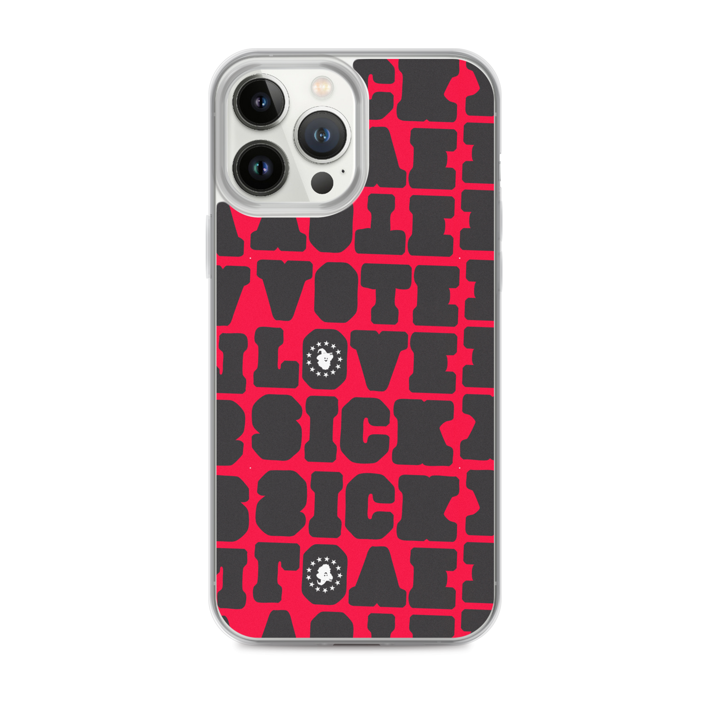VOTE LOVE SICK Clear Case for iPhone®