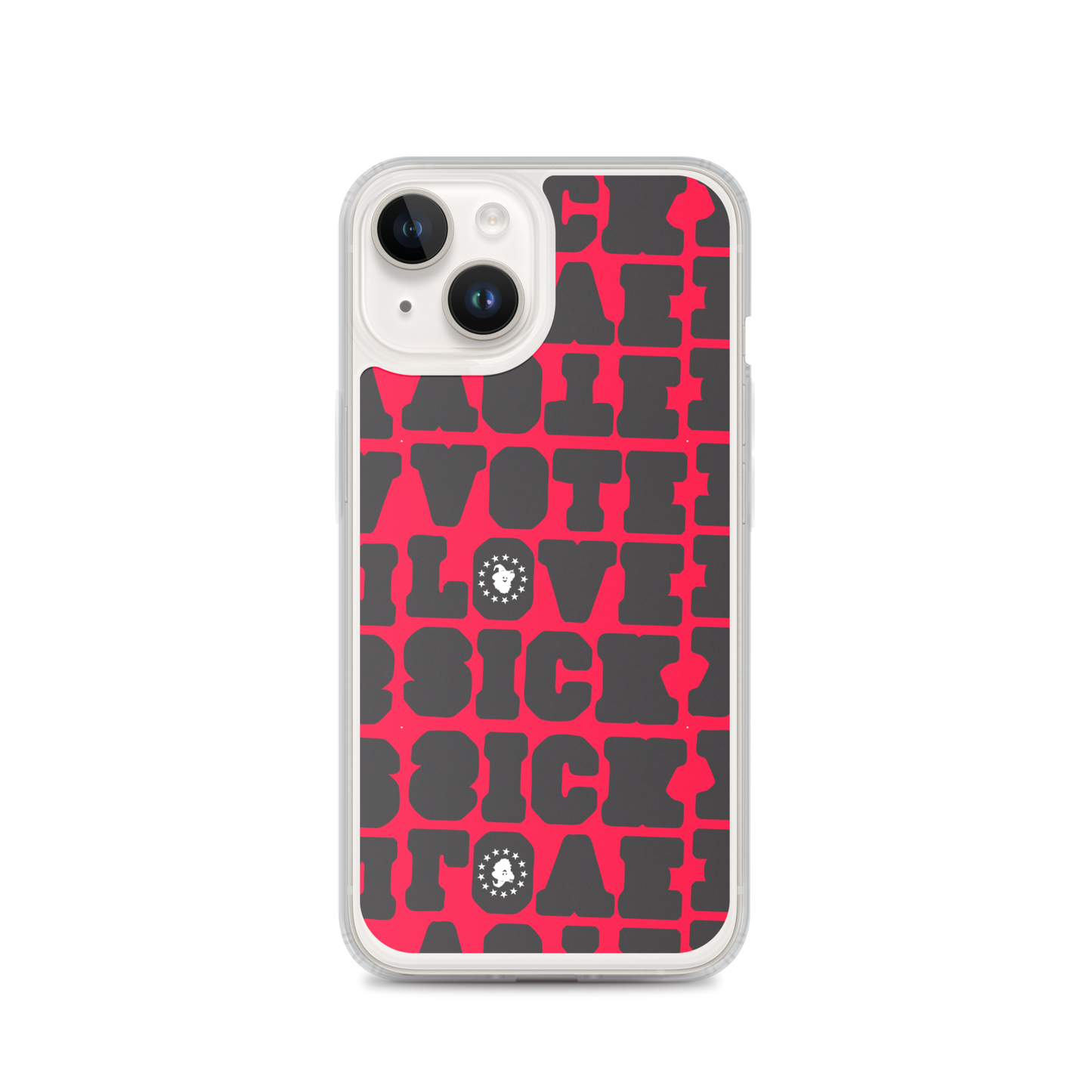 VOTE LOVE SICK Clear Case for iPhone®