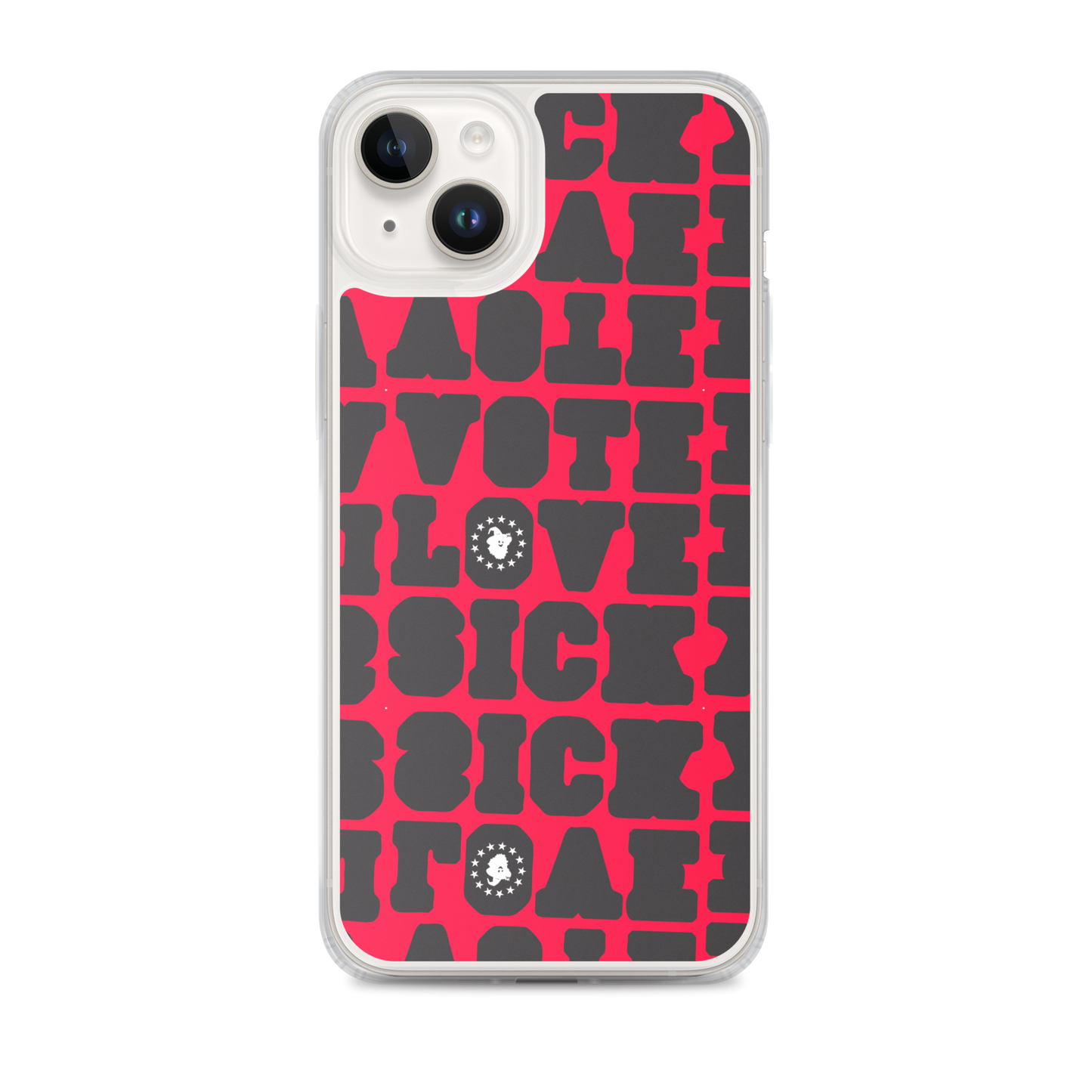 VOTE LOVE SICK Clear Case for iPhone®