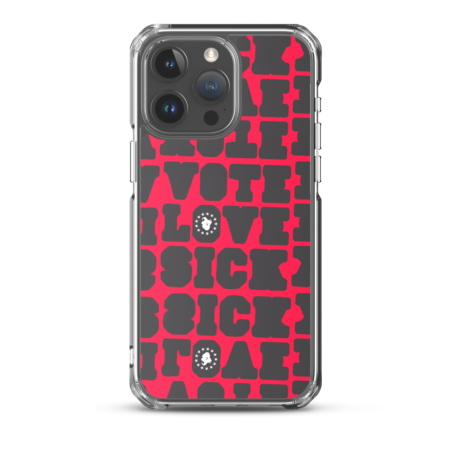 VOTE LOVE SICK Clear Case for iPhone®