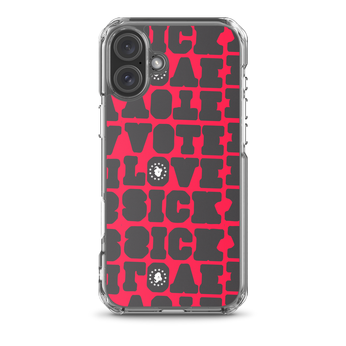 VOTE LOVE SICK Clear Case for iPhone®