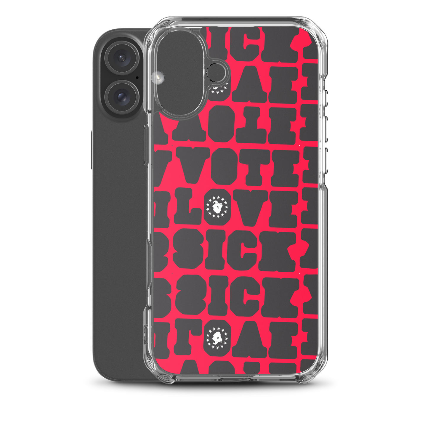 VOTE LOVE SICK Clear Case for iPhone®