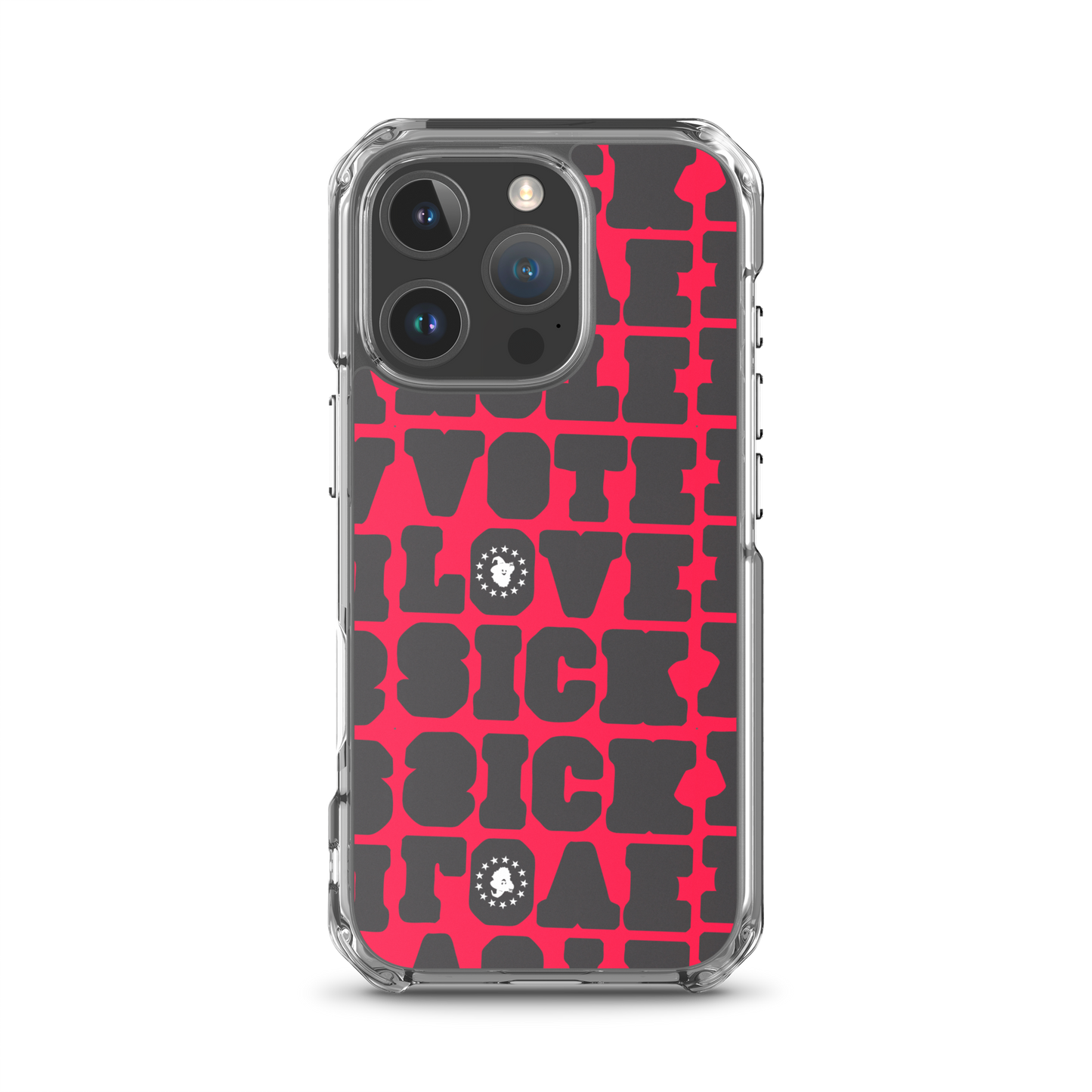 VOTE LOVE SICK Clear Case for iPhone®