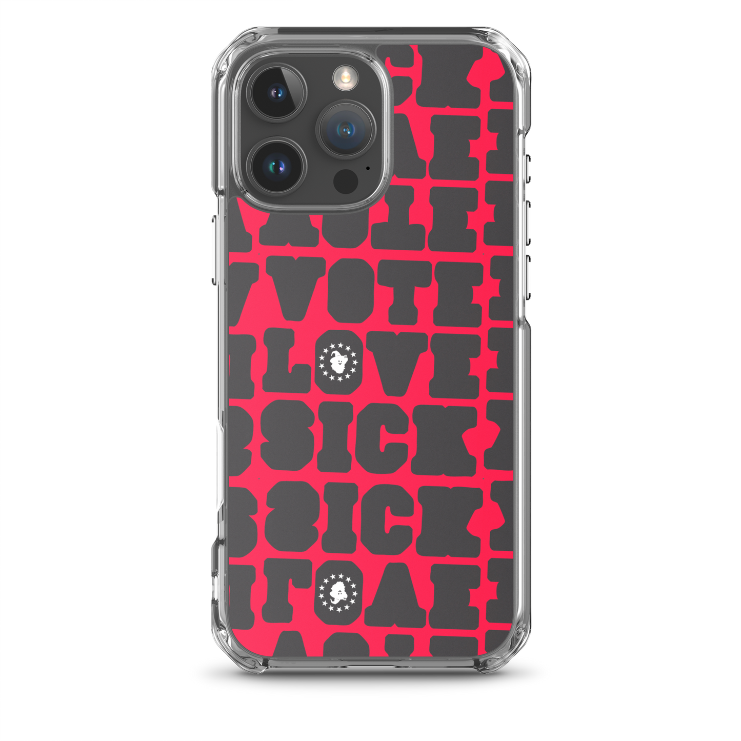 VOTE LOVE SICK Clear Case for iPhone®