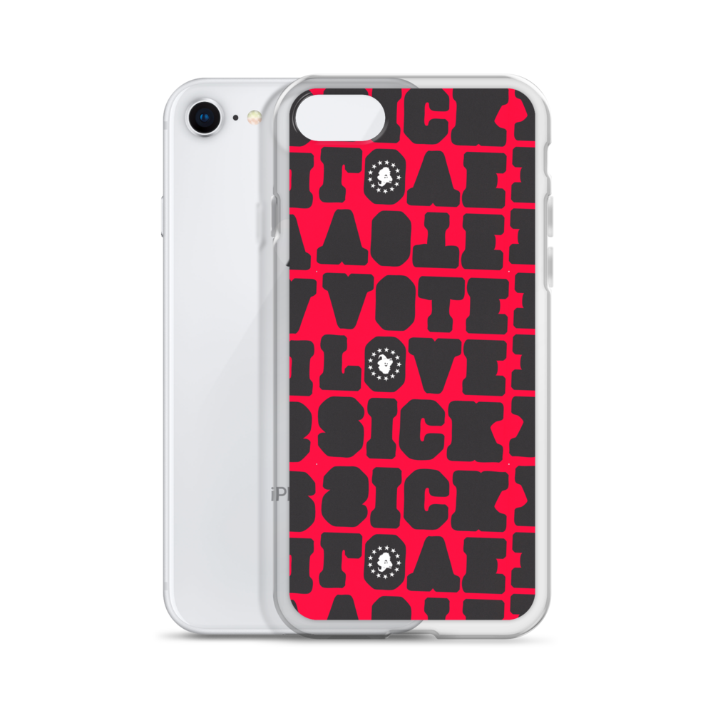 VOTE LOVE SICK Clear Case for iPhone®