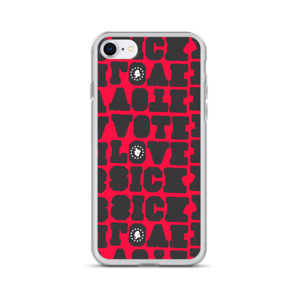 VOTE LOVE SICK Clear Case for iPhone®