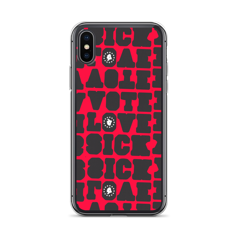 VOTE LOVE SICK Clear Case for iPhone®