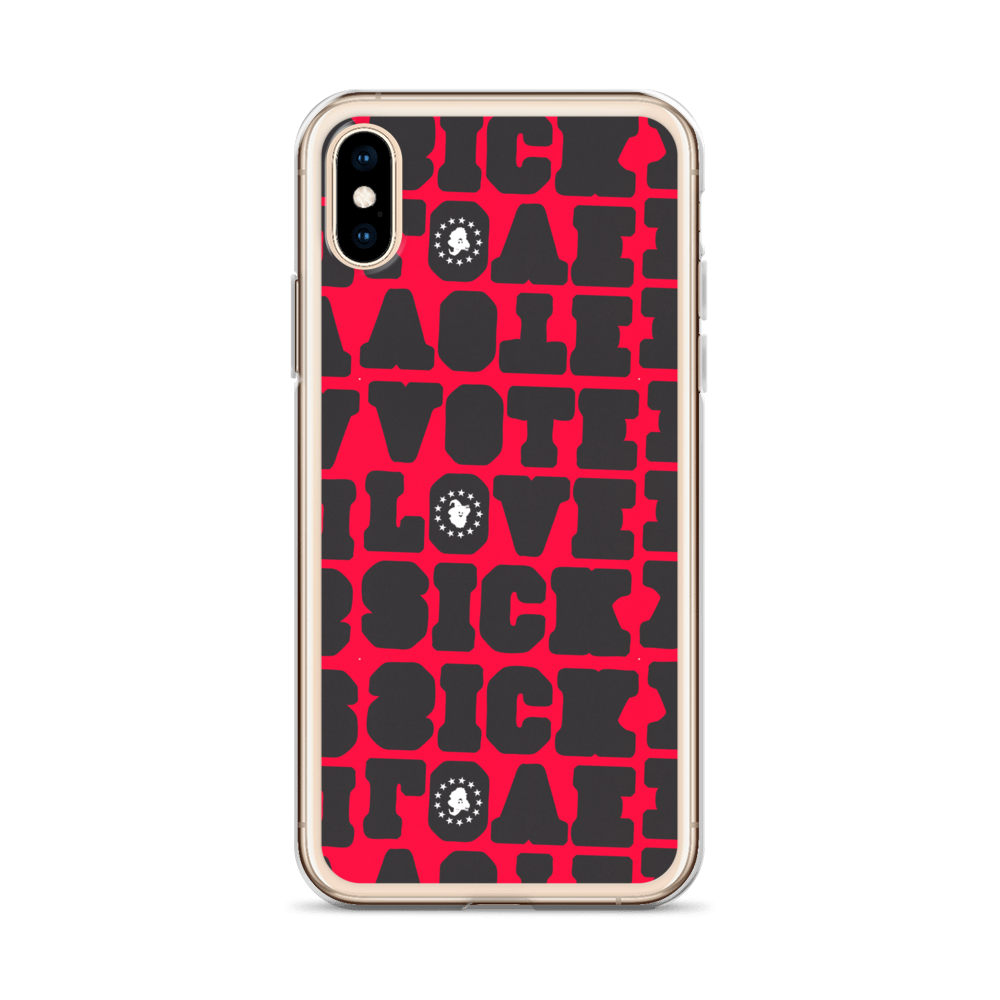 VOTE LOVE SICK Clear Case for iPhone®
