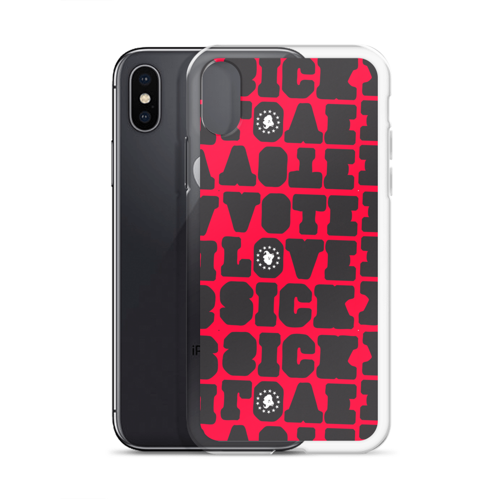 VOTE LOVE SICK Clear Case for iPhone®