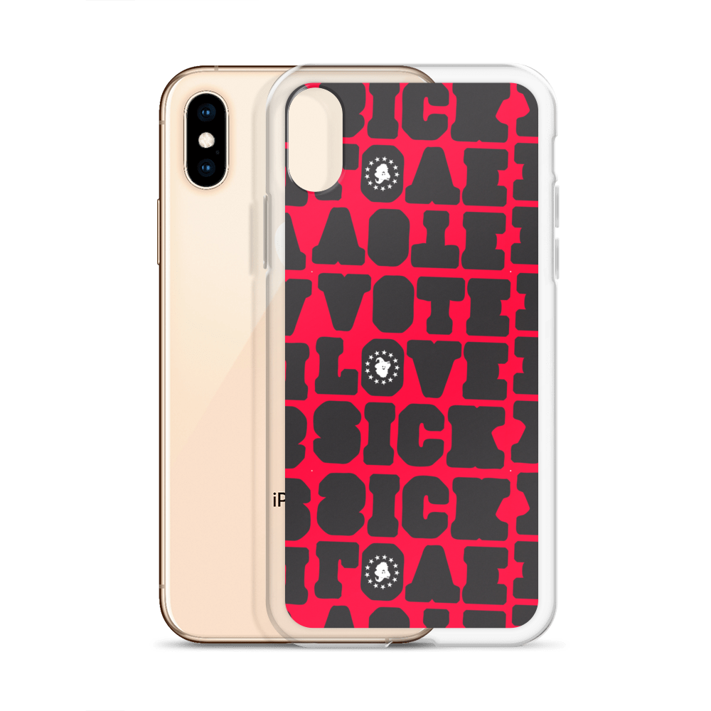 VOTE LOVE SICK Clear Case for iPhone®