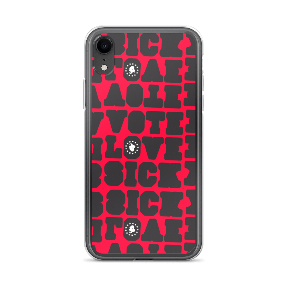 VOTE LOVE SICK Clear Case for iPhone®