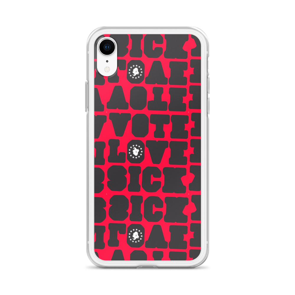 VOTE LOVE SICK Clear Case for iPhone®