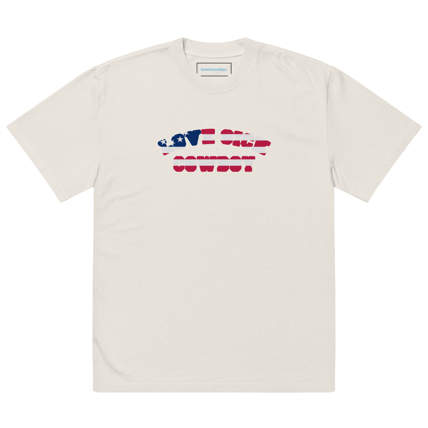 PATRIOT Oversized faded t-shirt