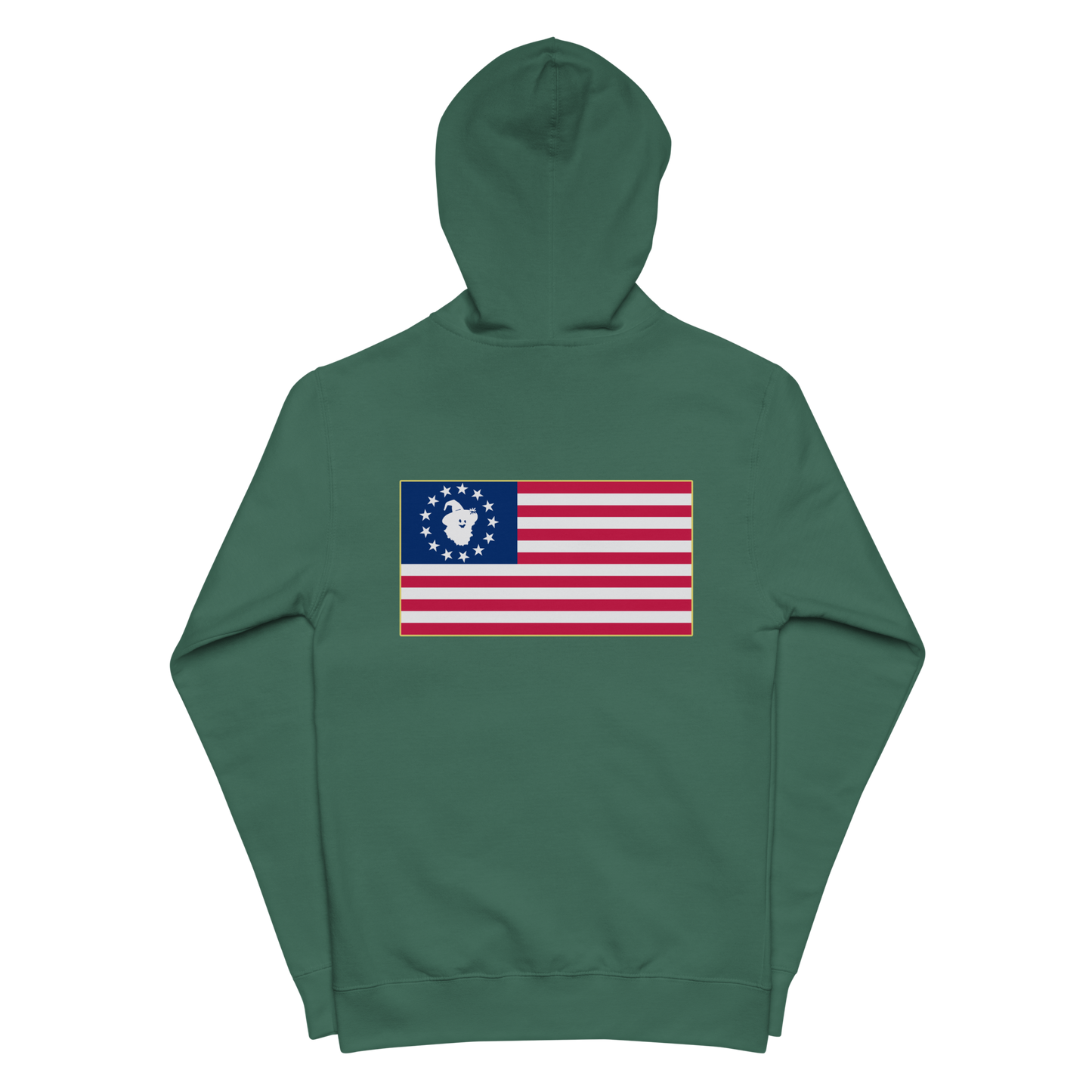 PATRIOT Unisex fleece zip up hoodie