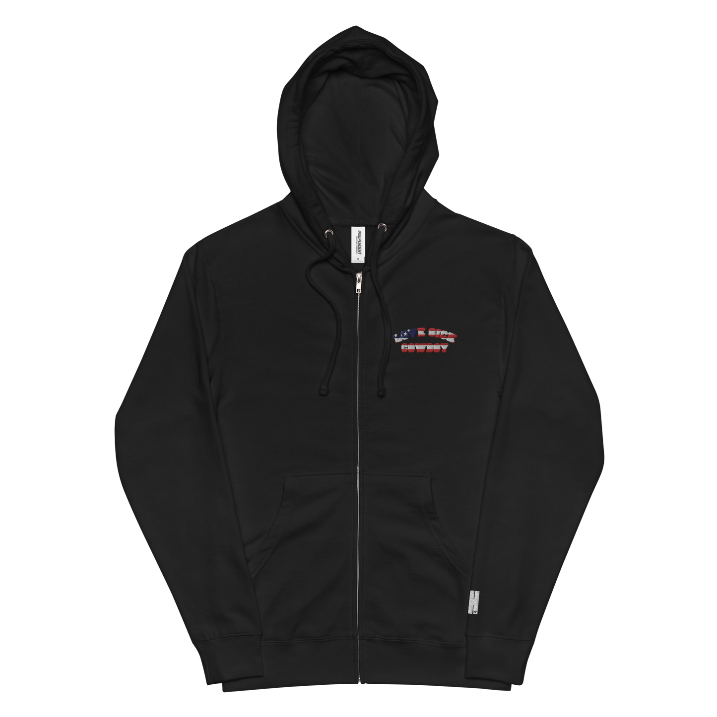 PATRIOT Unisex fleece zip up hoodie