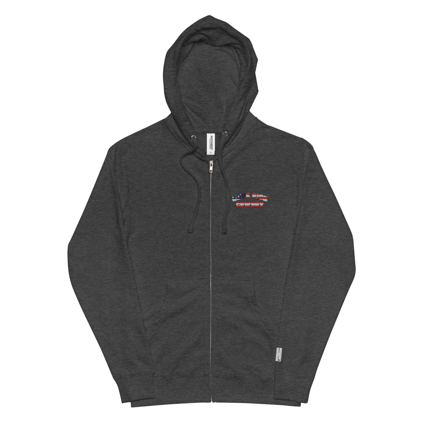 PATRIOT Unisex fleece zip up hoodie