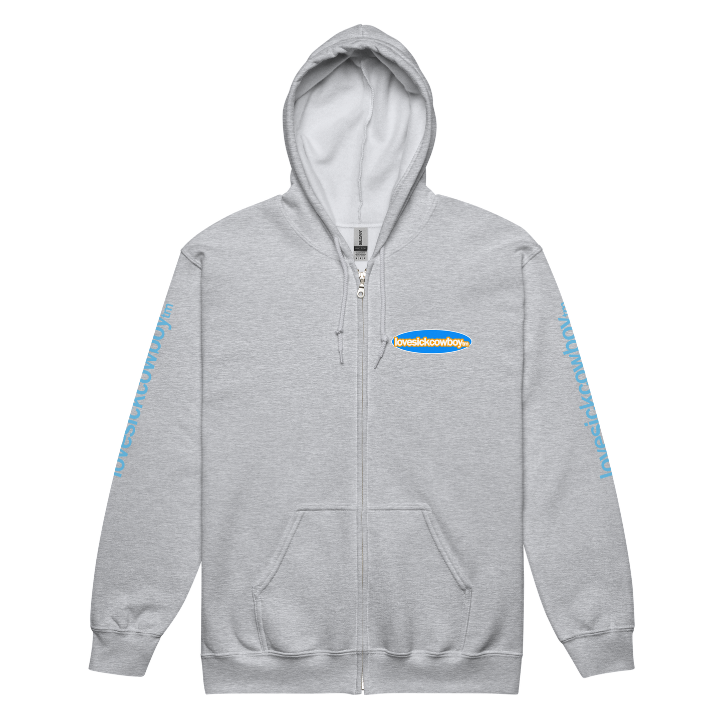 LSC 2000 Unisex heavy blend zip hoodie