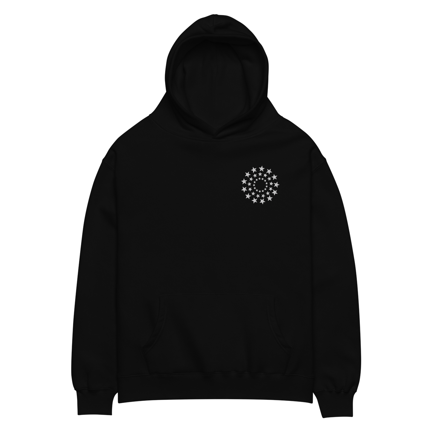 LOVE SICK FLAG EMBROIDERED HOODIE