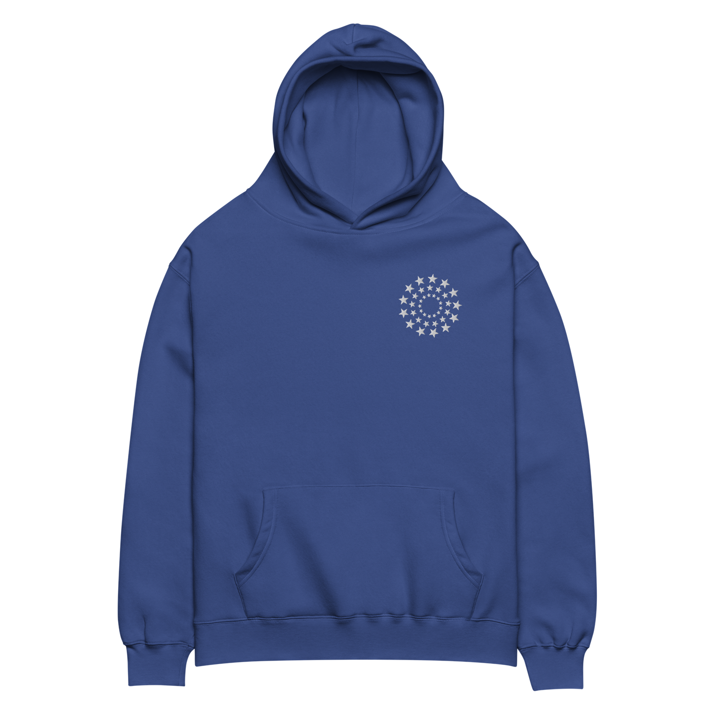 LOVE SICK FLAG EMBROIDERED HOODIE