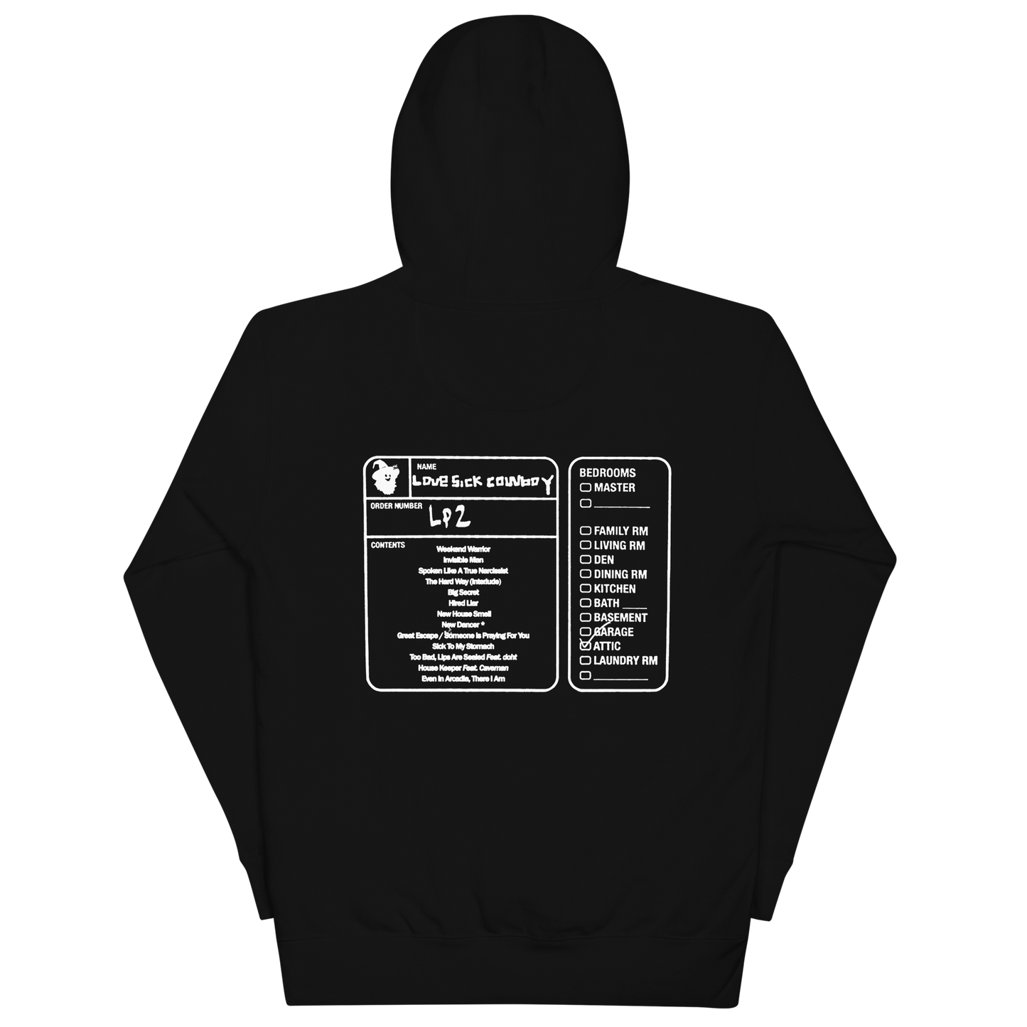 SICK TO MY STOMACH ALBUM COVER Unisex Hoodie