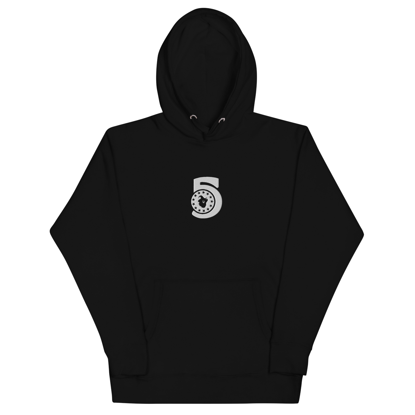 5 EMBROIDERED Unisex Hoodie