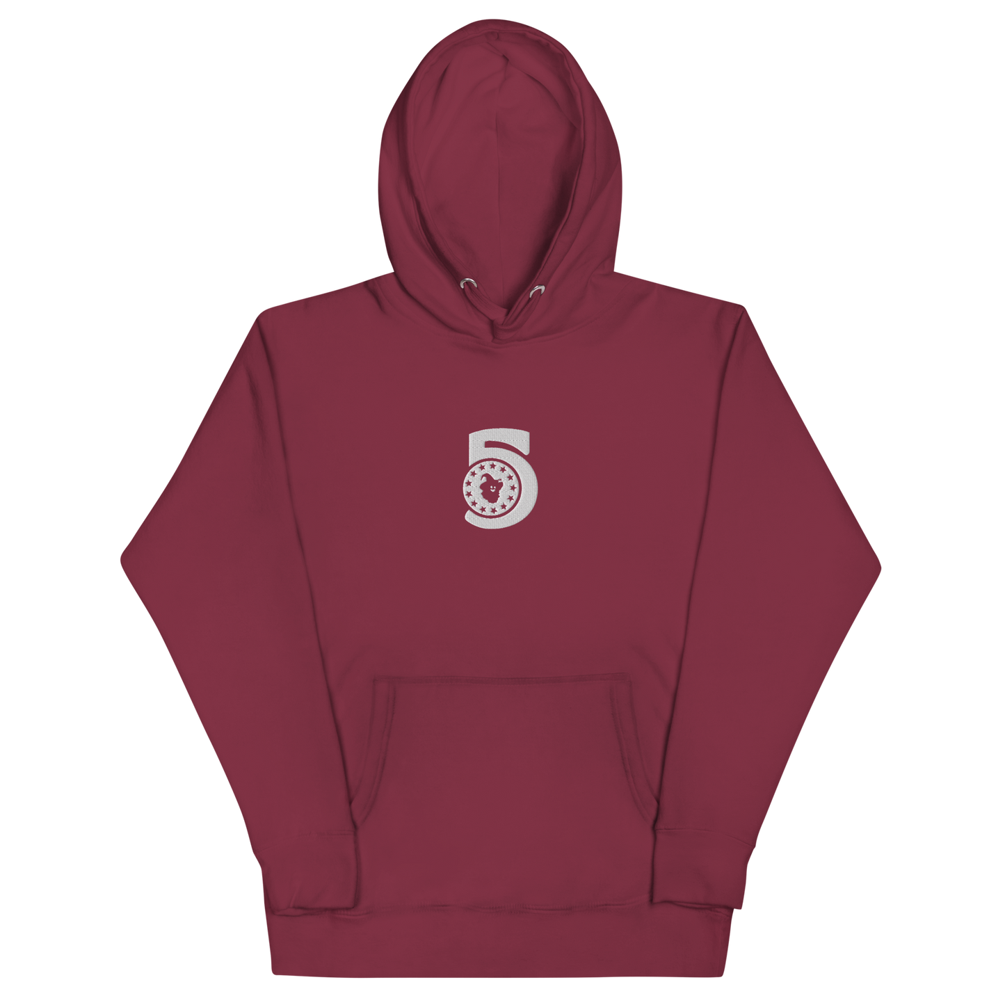 5 EMBROIDERED Unisex Hoodie