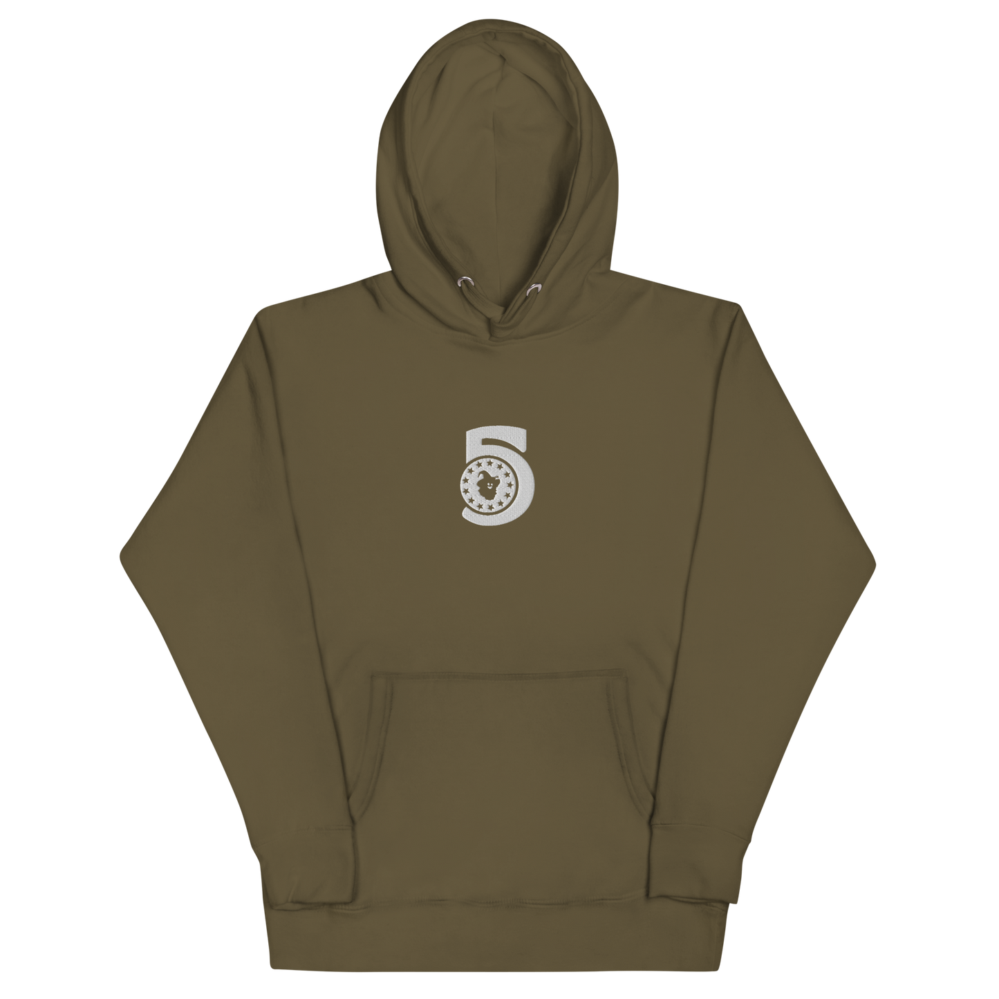 5 EMBROIDERED Unisex Hoodie