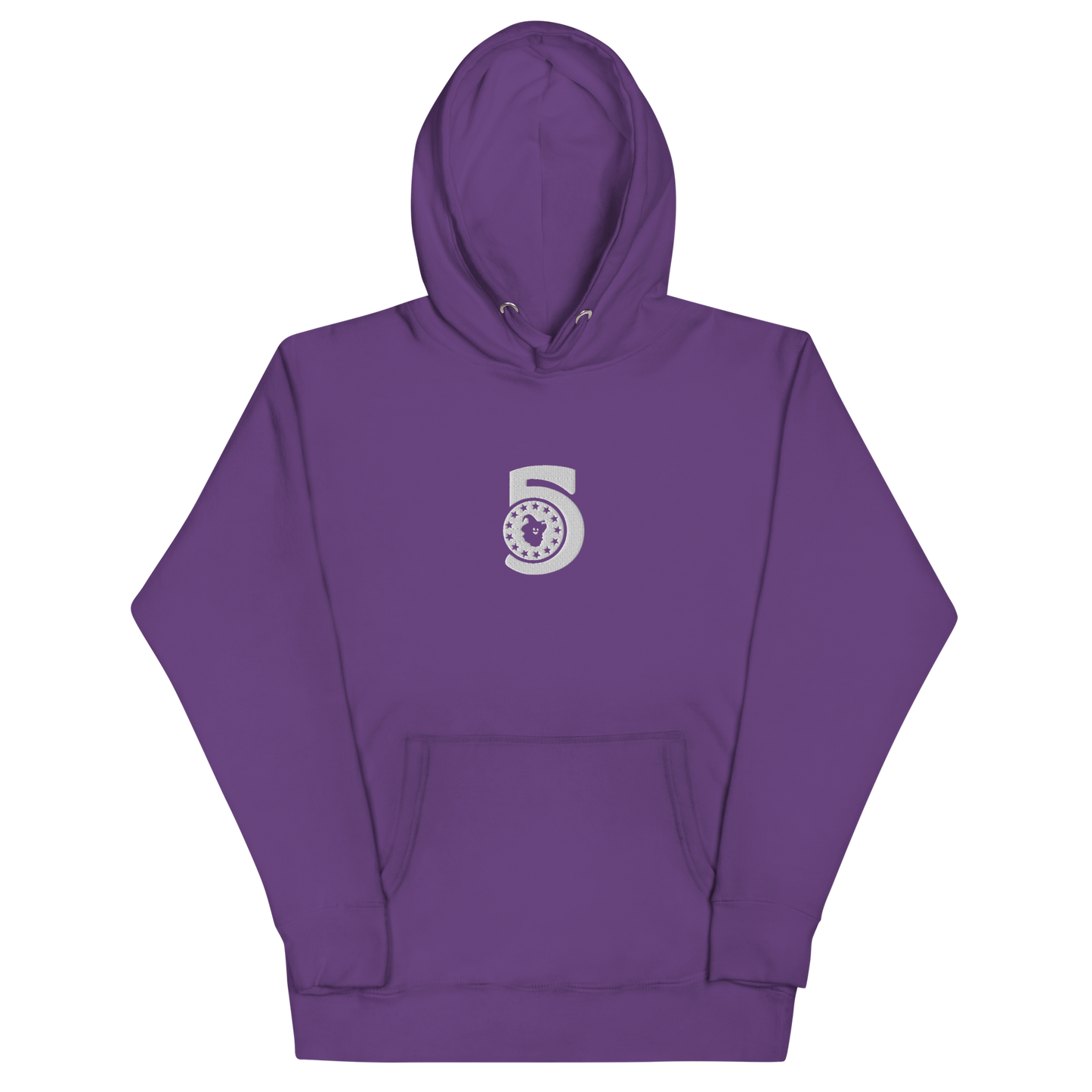 5 EMBROIDERED Unisex Hoodie