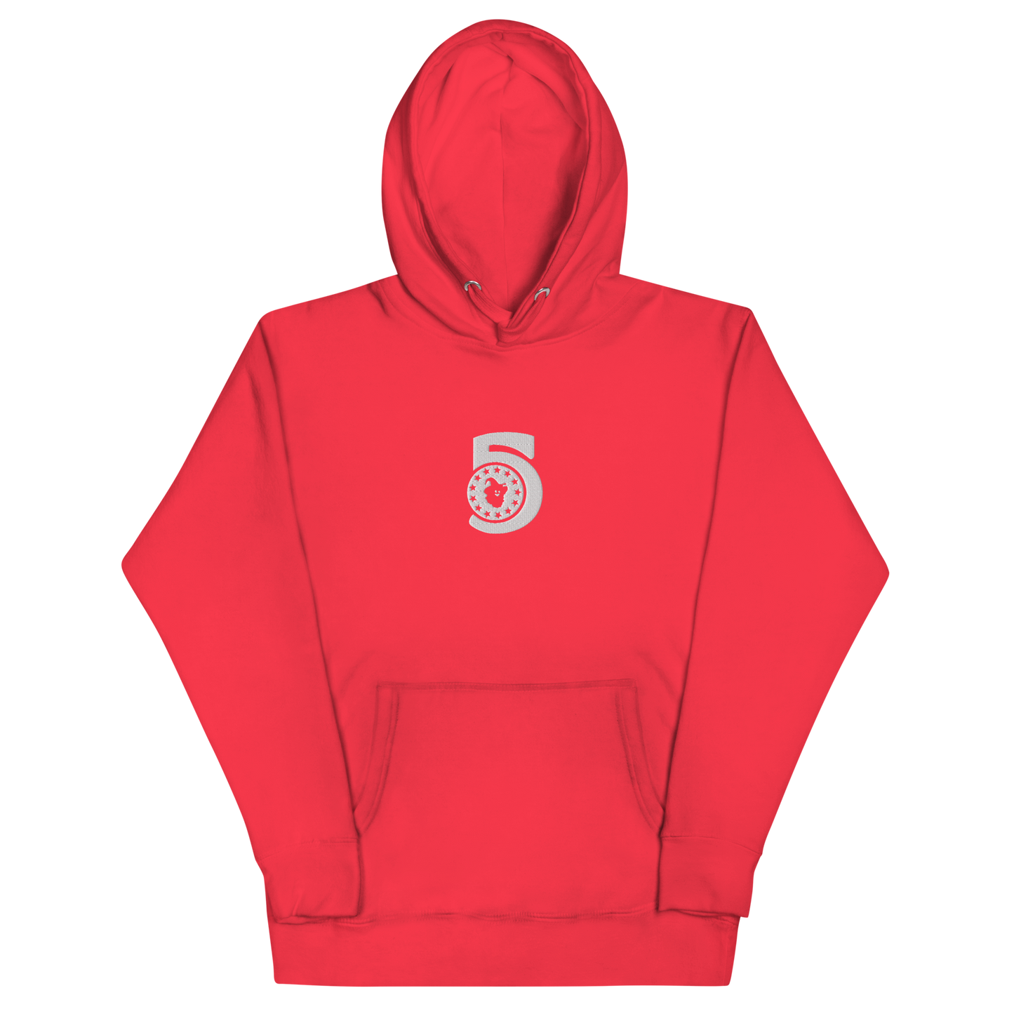 5 EMBROIDERED Unisex Hoodie