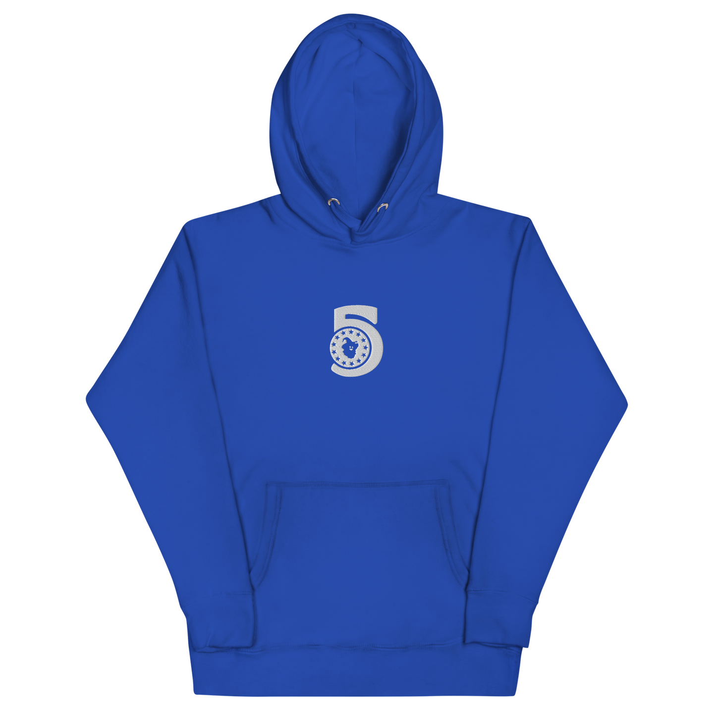 5 EMBROIDERED Unisex Hoodie